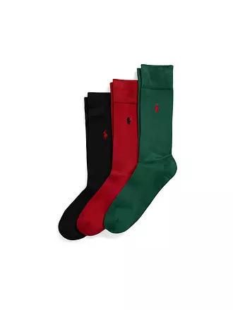 POLO RALPH LAUREN | Socken 3er Pkg. black assorted | 